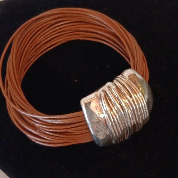 Or Paz Sterling Magnetic Bracelet - Picture 1 of 6